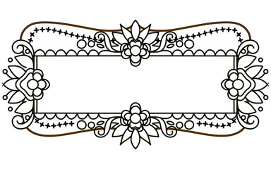 Vintage Frame Designs with Decorative Borders