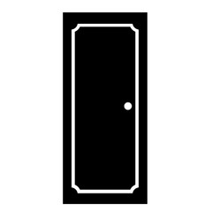Door vector icon. entry illustration sign. room symbol. exit logo.