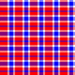 Gingham pattern background. Retro tablecloth texture. Abstract color full of Scott pattern. Pastel gingham seamless background for print on fabric. Vector art