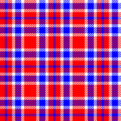 Gingham pattern background. Retro tablecloth texture. Abstract color full of Scott pattern. Pastel gingham seamless background for print on fabric. Vector art