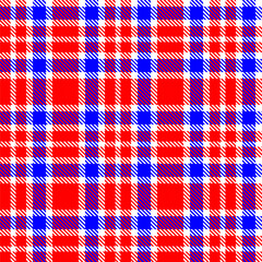 Gingham pattern background. Retro tablecloth texture. Abstract color full of Scott pattern. Pastel gingham seamless background for print on fabric. Vector art