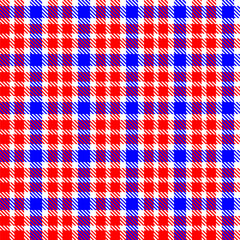 Gingham pattern background. Retro tablecloth texture. Abstract color full of Scott pattern. Pastel gingham seamless background for print on fabric. Vector art