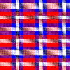 Gingham pattern background. Retro tablecloth texture. Abstract color full of Scott pattern. Pastel gingham seamless background for print on fabric. Vector art