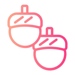 acorn gradient icon