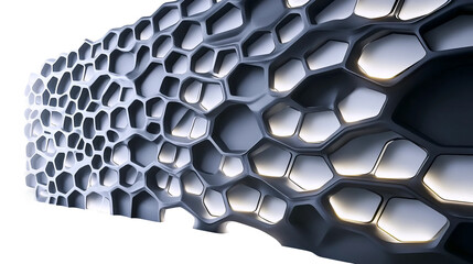 Obraz premium Modern Wall Panel Design