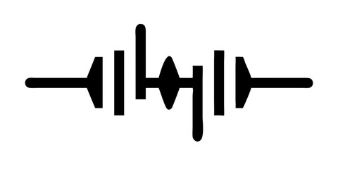 sound wave Effect. sound wave illustration