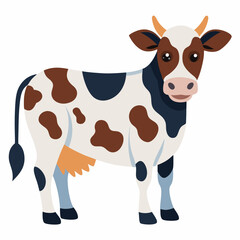 funny cow cartoon