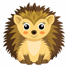 animal, cartoon, lion, hedgehog, vector, illustration, cat, mammal, character, funny, cute, wild, fun, art, isolated, drawing, zoo, smile, baby, pet, wildlife, safari, dog, happy, animals