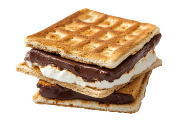 Fototapeta premium S'mores Sandwich: A Sweet Treat