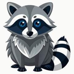 vector illustration of a cartoon fox