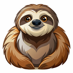 Fototapeta premium cartoon, animal, owl, illustration, vector, bird, cute, lion, character, mammal, drawing, nature, art, hedgehog, isolated, funny, brown, wild, smile, fun, comic, cat, wildlife, monster, zoo