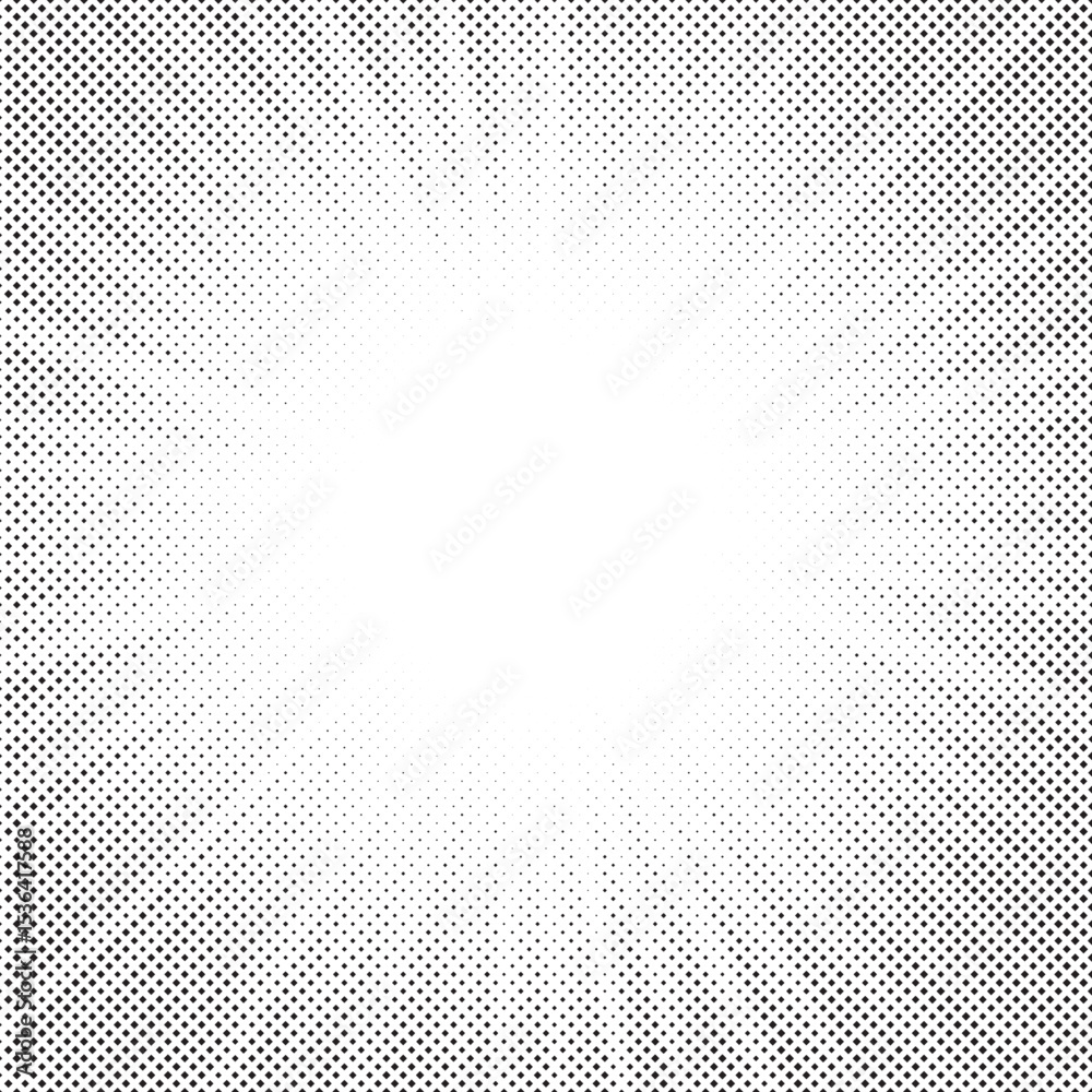 Aufkleber Halftone gradient sun rays pattern. Abstract halftone vector dots background. monochrome dots pattern. Vector background in comic book style with sunburst rays and halftone. Retro pop art design.