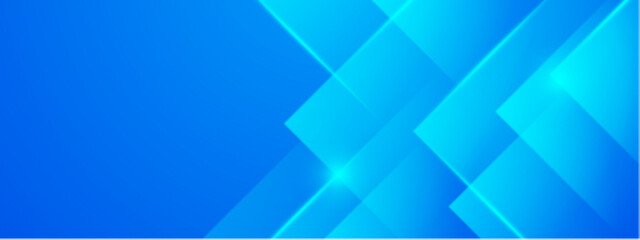 Obraz premium Overlapping blue squares with bright lines suitable for abstract backgrounds, technology concepts, graphic design elements, and modern geometric themes.