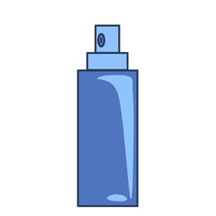 blue spray bottle