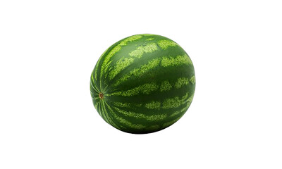 Watermelon isolated on white background fresh ripe juicy summer fruit.