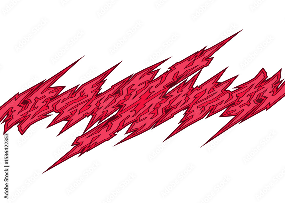Wall mural abstract background with geometric tribal pattern and with some copy space area