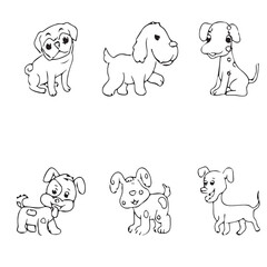 set of dogs