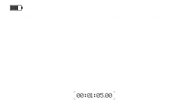 Video camera recorder screen interface, Playback screen interface with timer and battery, Video playback screen overlay