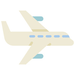 summer icon airplane
