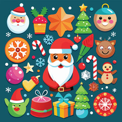 Vibrant Cartoon Characters A Diverse and Colorful Vector Illustration Assortment