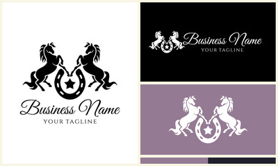 Fototapeta premium Horse Logo Design Variations. (91)