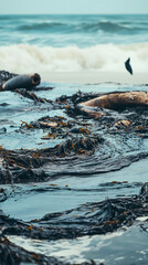 Urgent Environmental Impact of Oil Spill on Ocean Wildlife