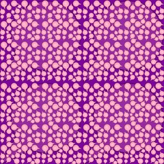Shiny pink speech bubble pattern with lines inside