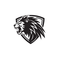 Obraz premium lion head mascot