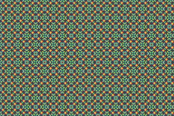 Oriental pattern for textiles, wallpaper, for use in graphics .