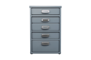 Office Filing Cabinet isolated on transparent background