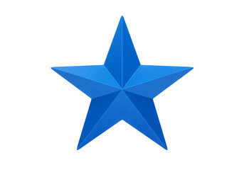 Obraz premium Cobalt Blue Starburst isolated on transparent baackground