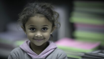 Portrait of a smiling child