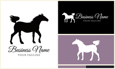 Obraz premium Horse Logo Design Variations. (199)