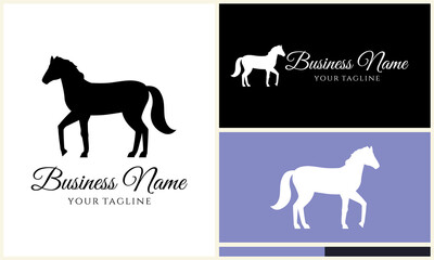 Horse Logo Design Variations. (236)