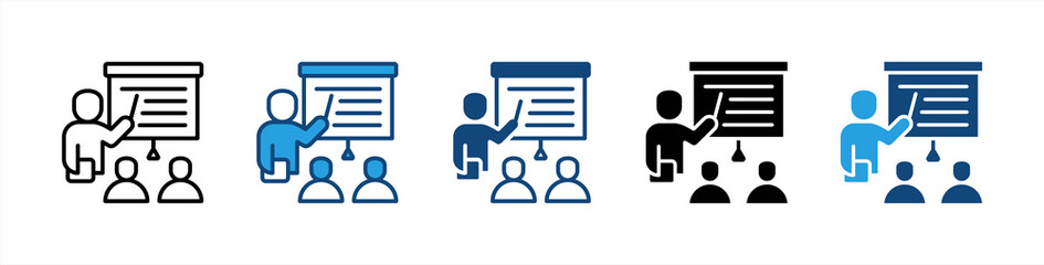 Course icon sheet multiple style collection