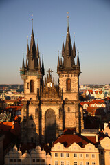 Church of Our Lady before Týn in the Old town (Stare Mesto), Prague, Czech Republic