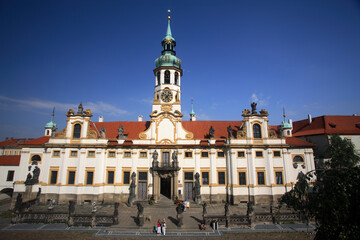 Loreta monastery, a large pilgrimage destination in Hradcany, Prague, Czech Republic