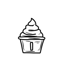 hand drawn ice cream