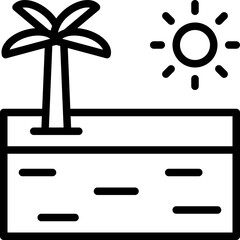 summer icon Beach
