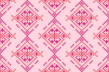 seamless pixel pattern, seamless pattern illustration