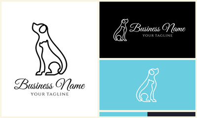 Pet Adoption Logo Design Variations. (1)