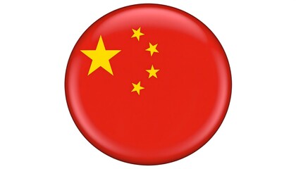 Round Chinese flag