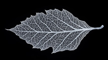 Beautifully detailed macro shot of a leaf vein representing nature's intricate structure and delicate beauty