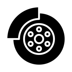 Brakes Glyph Icon
