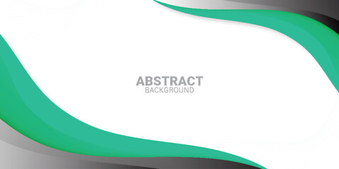 Free vector abstract green and black shape background