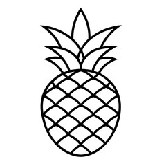 Obraz premium Peaneple Outline Icon
