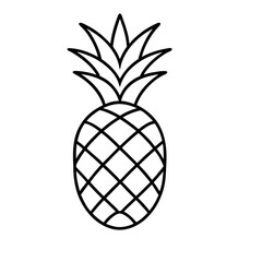 Obraz premium Peaneple Outline Icon