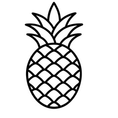 Obraz premium Peaneple Outline Icon