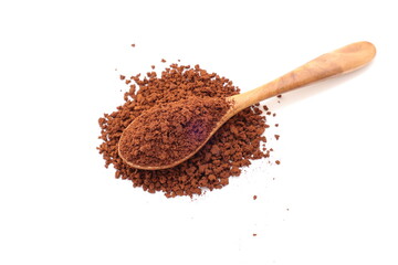 spoon with coffee