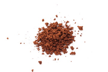 coffee beans and ground coffee, Finely ground roasted coffee, coffee powder